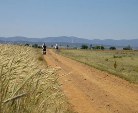 Heading towards the hills and astorga